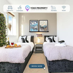 Berrywood House - Close to Northampton Town Centre - Free Parking, Fast Wifi, SmartTV with Netflix by Yoko Property